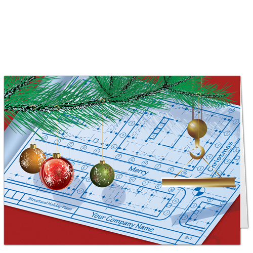 Engineering Christmas Cards Structural Holiday Cardphile