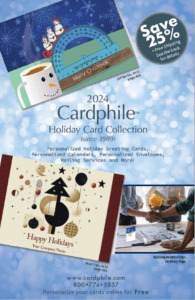 Cardphile Fall 2024 holiday card catalog cover option A